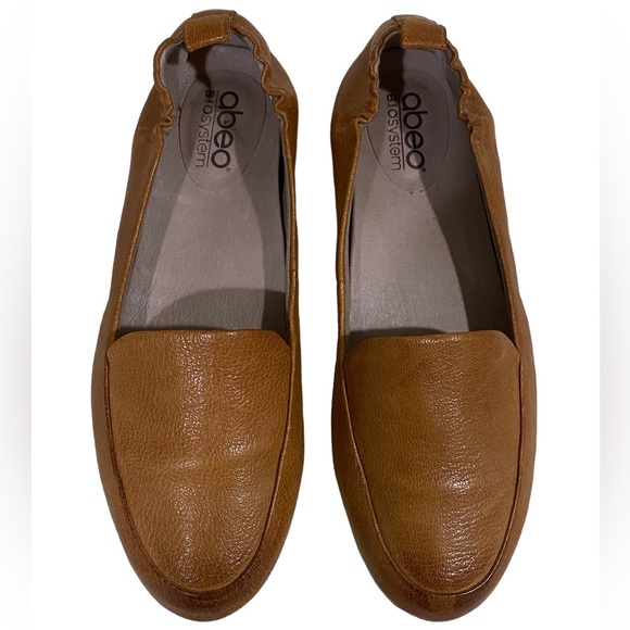 Abeo Jean II Slip-On Leather Loafers Size 7 1/2 Neutral - Picture 7 of 15